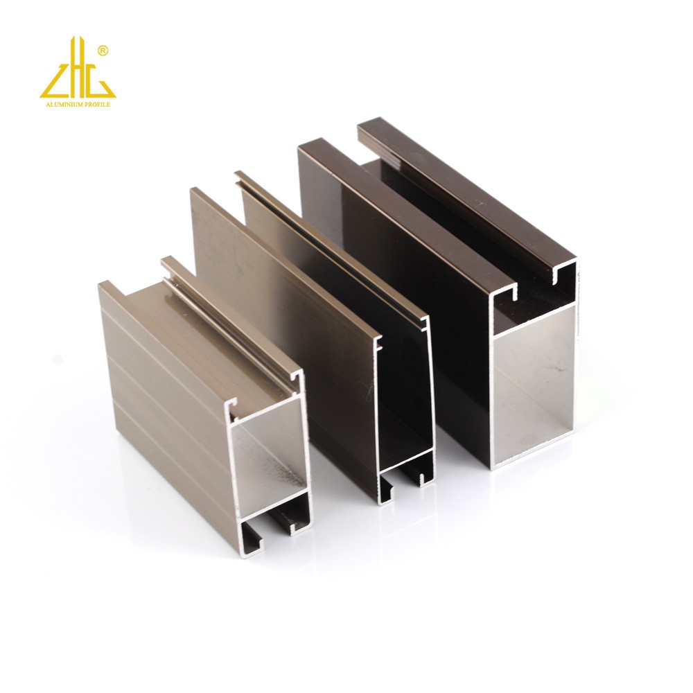 Aluminium Sliding Door Champagne colour7