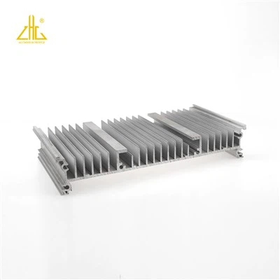extruded alyuminiy sovutgichli LED qotishmasi a6063 t5 ekstruziya profillari CNC nozikligini kesadi